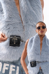 CALL ME CHROME BELT BAG