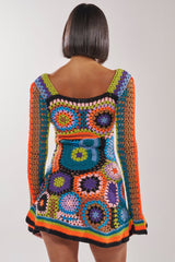 PARADISE FOUND KNIT MINI DRESS