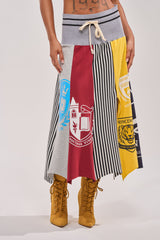 MIXED FEELINGS MIDI SKIRT