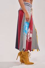 MIXED FEELINGS MIDI SKIRT