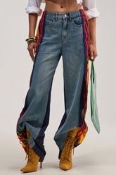 LIGHTS OUT TWO-IN-ONE JEANS