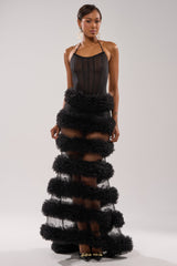 QUEEN OF EVERYTHING MAXI DRESS
