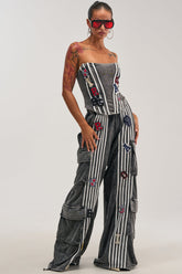 ROCK AND ROLL WIDE LEG JOGGER
