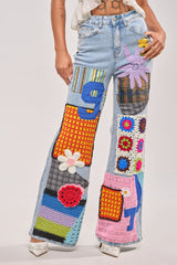 CUTE LIKE ME RELAXED DENIM