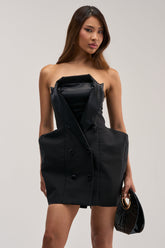 THE MAIN EVENT SUITING MINI DRESS