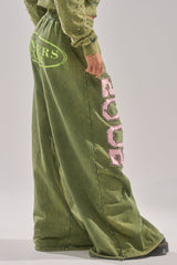 WINNERS CLUB WIDE LEG JOGGER
