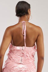 LOVE BOMB SEQUIN BLOUSE IN PINK