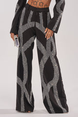 GEMINI RHINESTONE PANT
