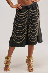CHAINED DOWN BERMUDA SHORT