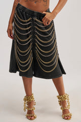 CHAINED DOWN BERMUDA SHORT