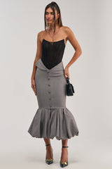 CORPORATE BADDIE MAXI DRESS