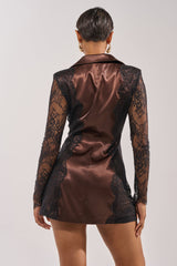 SHE MEANS BUSINESS BLAZER MINI DRESS