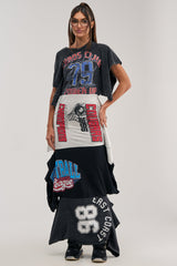 YOUR BIGGEST FAN GRAPHIC TEE MAXI DRESS
