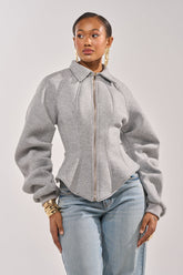 MONEY TALKS NEOPRENE JACKET