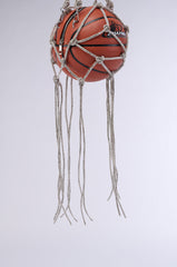 COURTSIDE BLING BASKETBALL PURSE