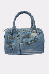 NO BLUES DENIM PURSE