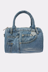 NO BLUES DENIM PURSE