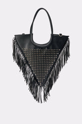 TAKE ME OUT STUDDED TOTE