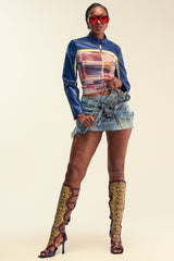 CAN I KICK IT BOLERO IN NAVY