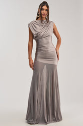 LIMITLESS SATIN MAXI DRESS