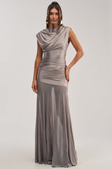 LIMITLESS SATIN MAXI DRESS