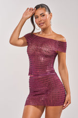 SHAKE IT FOR ME BABY RHINESTONE TOP