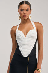 PIECE OF MY HEART BANDAGE CORSET