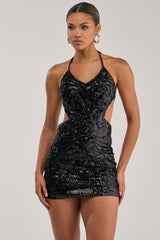 BRIELLE SEQUIN MINI DRESS