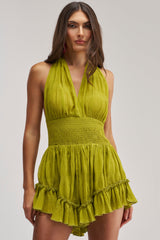 SUMMER DAY CHIFFON SLEEVELESS ROMPER
