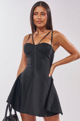 ROXY BANDAGE MINI DRESS