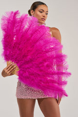 STAY THE NIGHT FEATHER FAN