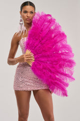STAY THE NIGHT FEATHER FAN