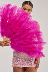 STAY THE NIGHT FEATHER FAN