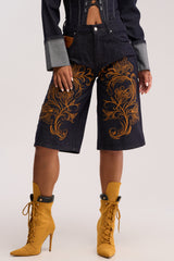NO BROKE BOYS BERMUDA SHORT
