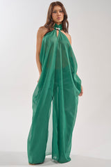 MAKE A STATEMENT CAPE IN GREEN