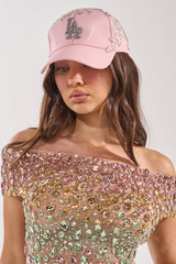 THE CITY APPLIQUE HAT