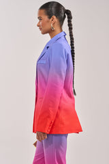 SUNSET IN PARADISE OMBRE BLAZER
