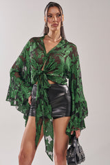 IN THE FEELS LACE BLOUSE