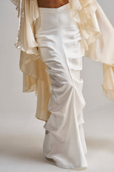 FEELING THE VIBES SATIN MAXI SKIRT
