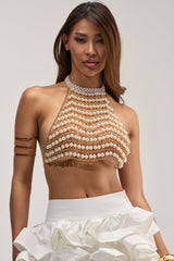 PEARL PLS BODY CHAIN
