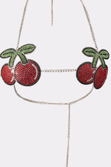 POP IT CHERRY BODY CHAIN