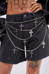 ON HIS BOAT CHAIN BELT