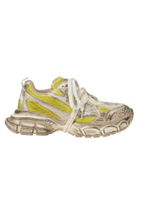 AKIRA GOLD CALU CITRON YELLOW SNEAKER