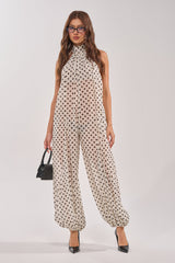 GIRLY POP POLKA DOT JUMPSUIT