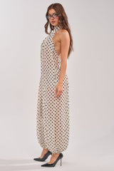 GIRLY POP POLKA DOT JUMPSUIT