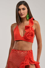 BEACH BABE CROCHET BRALETTE