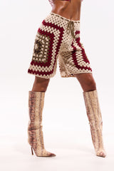 VACATION VIBES CROCHET SHORT