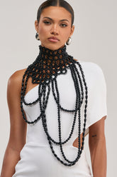 FASHION WEEK BEADED NECKLACE