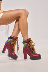 AZALEA WANG DEUTCH MULTI SPORTY BLOCK BOOTIE