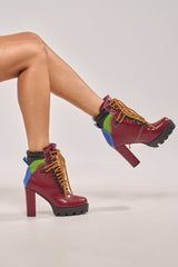 AZALEA WANG DEUTCH MULTI SPORTY BLOCK BOOTIE